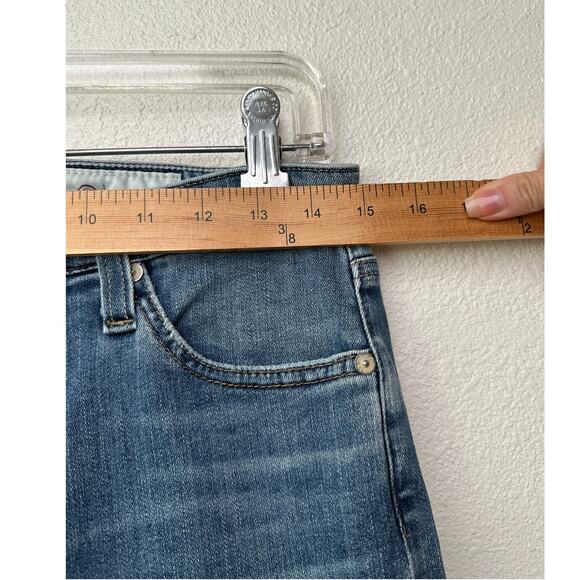AG Adriano Goldschmied Prima Crop Cigarette Jeans Blue Women US 28 - Picture 12 of 14
